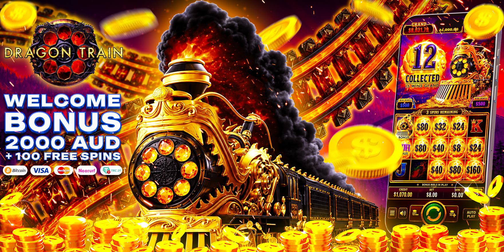 Dragon Train Slot preview 5